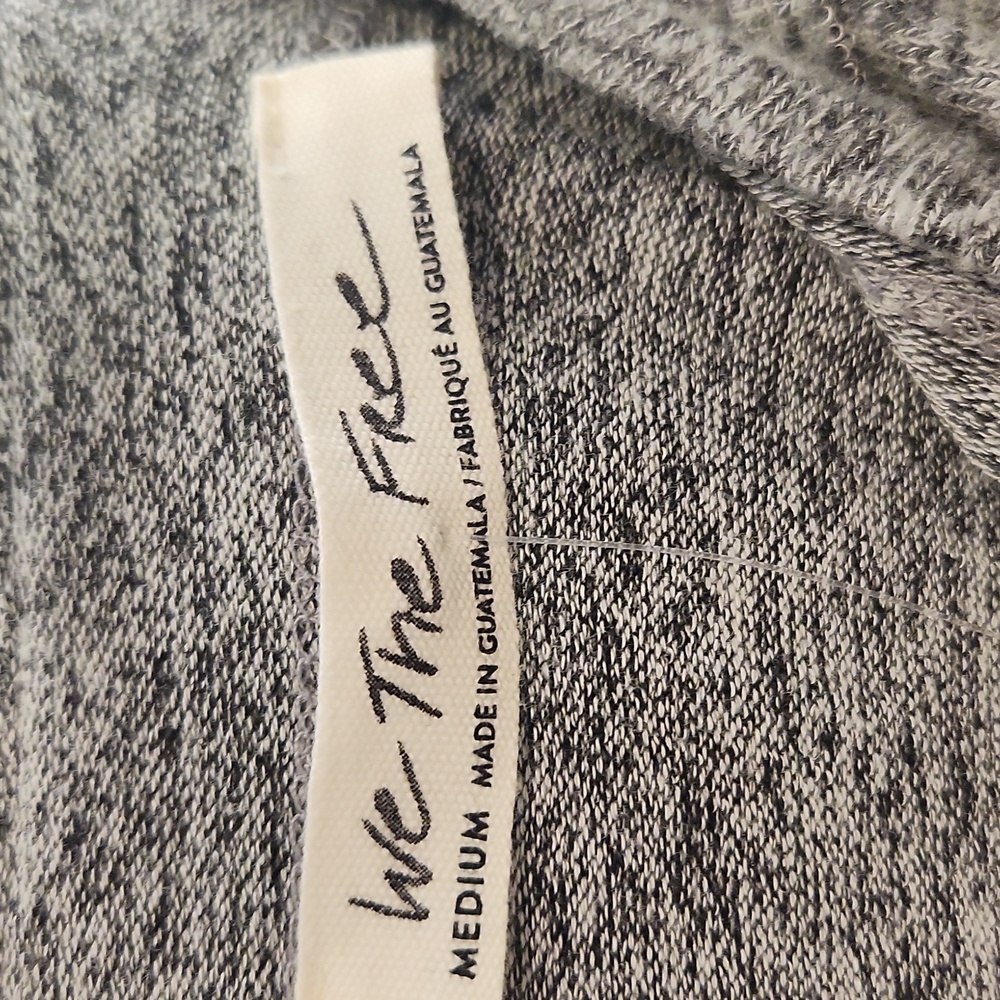 🦋We The Free Heather Gray Off-Shoulder Sweater - Picture 2 of 3
